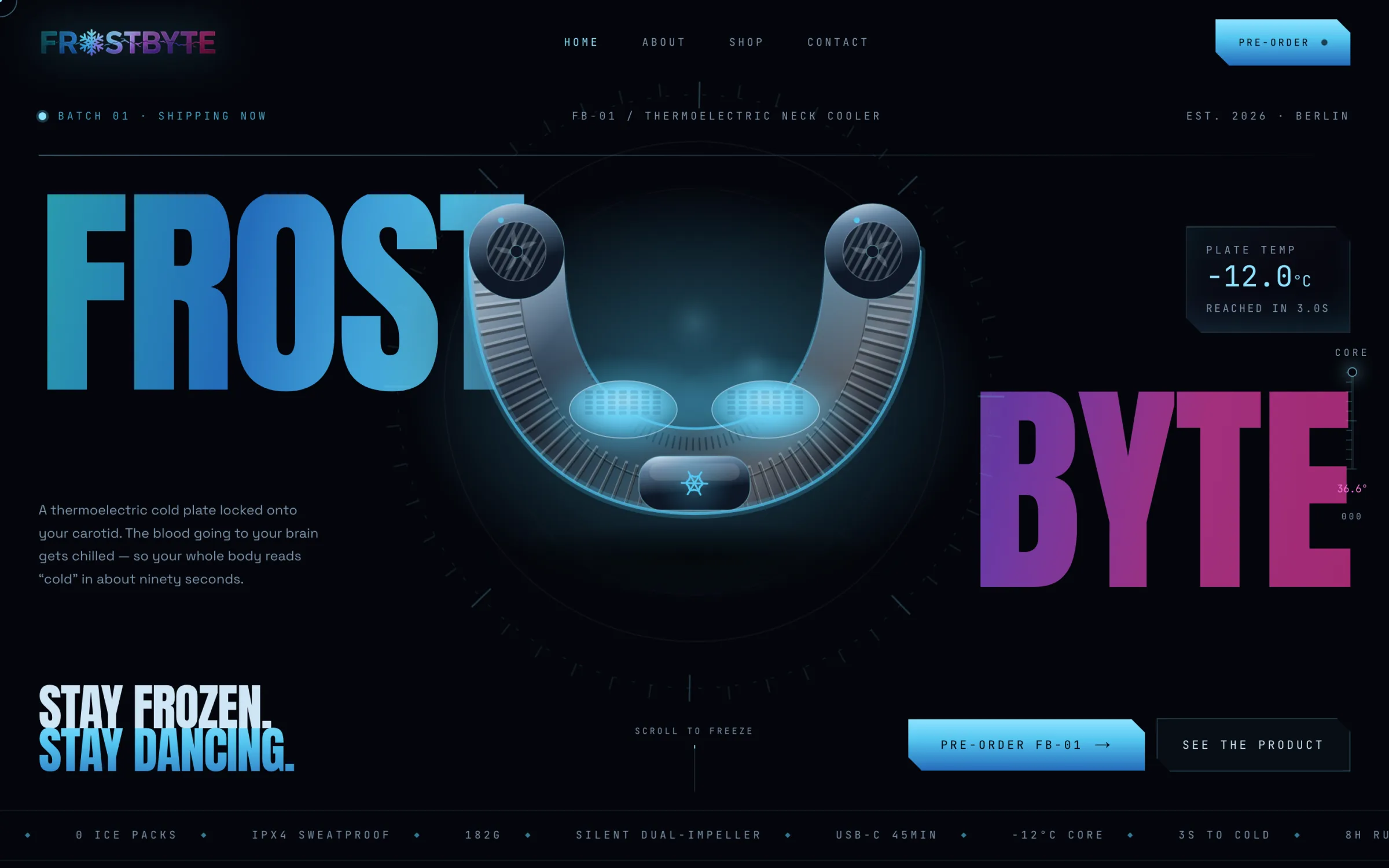 FrostByte screenshot